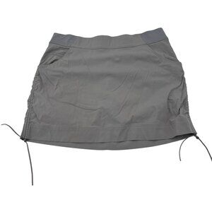 Columbia Omni-Shield Gray Outdoor Skirt XL Adjustable Drawstring Hem Nylon